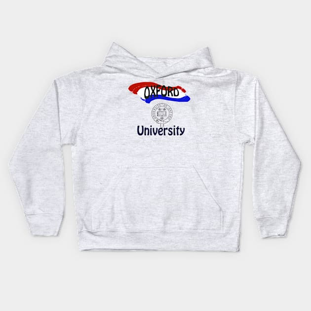 oxford university Kids Hoodie by AMIN